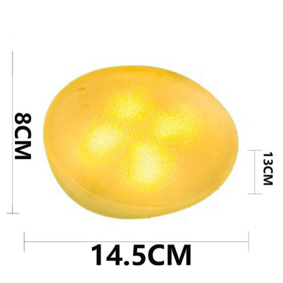 Pedra Iluminada Solar Decorativa