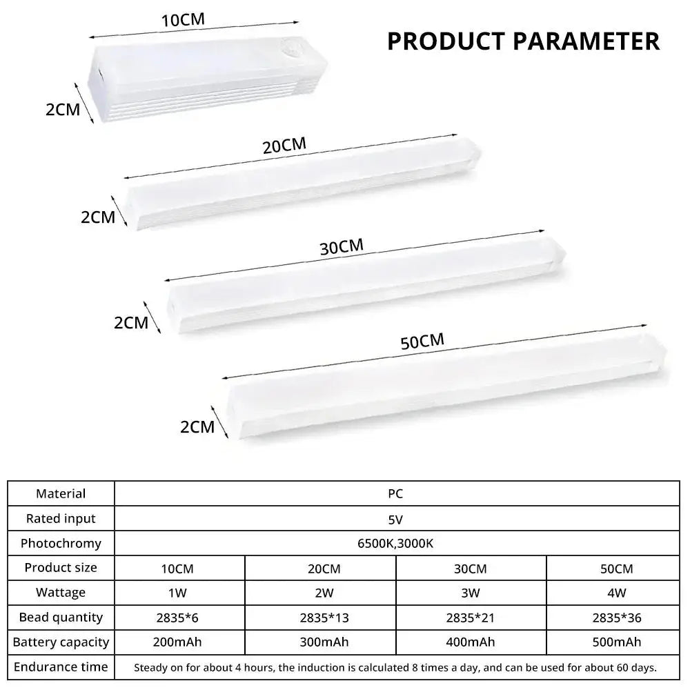 Luminária Sensor Smart Magnética