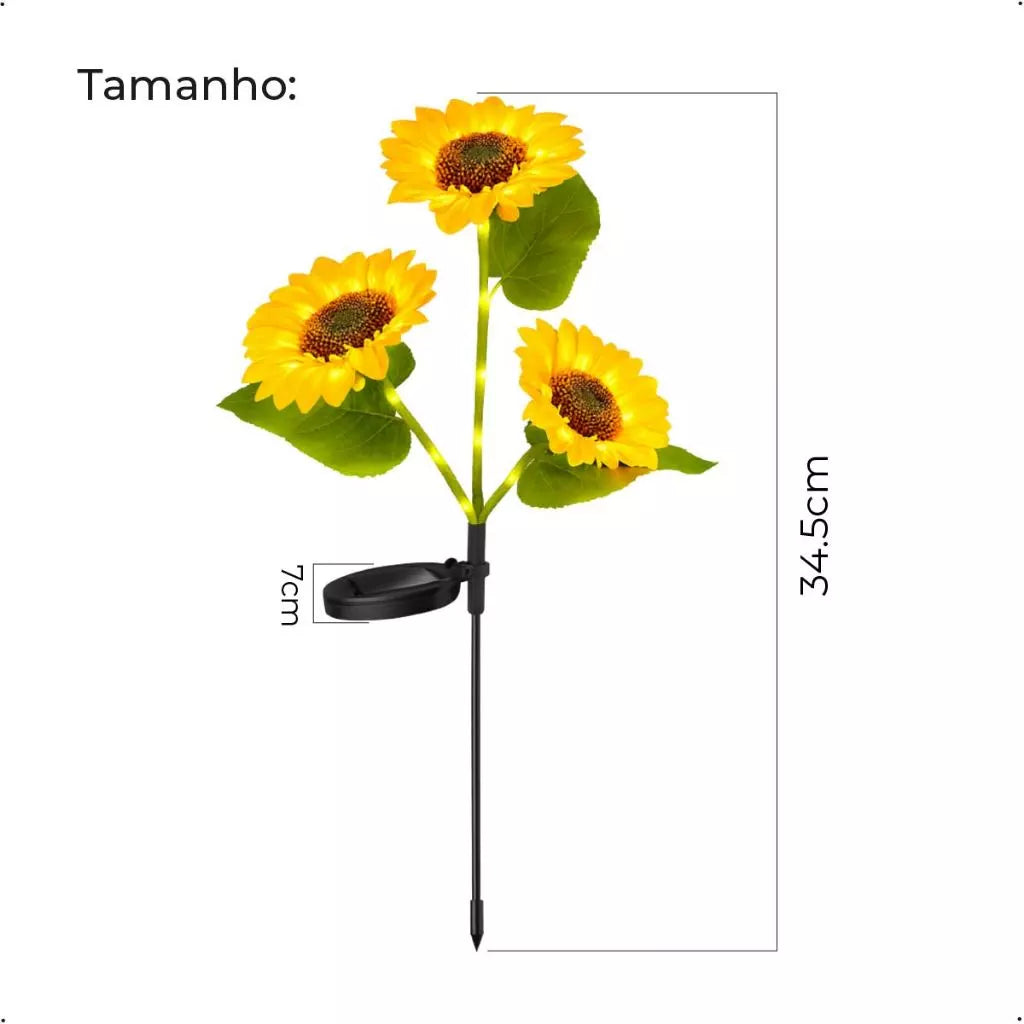 Girassol Solar LED
