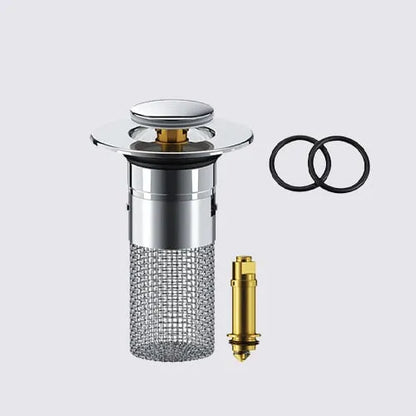 Ralo Universal com Filtro de inox e adaptadores