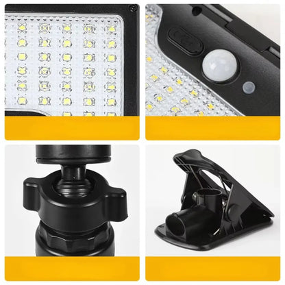 Luz solar clip - componentes
