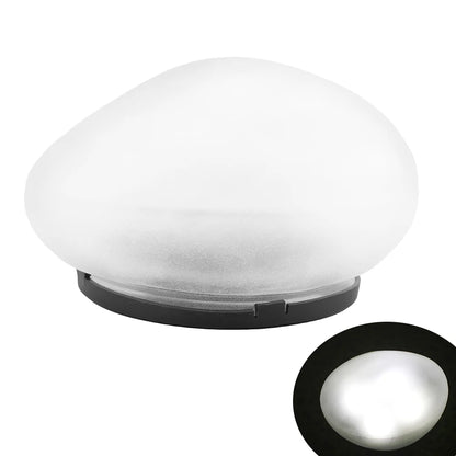 Pedra Iluminada Solar Decorativa