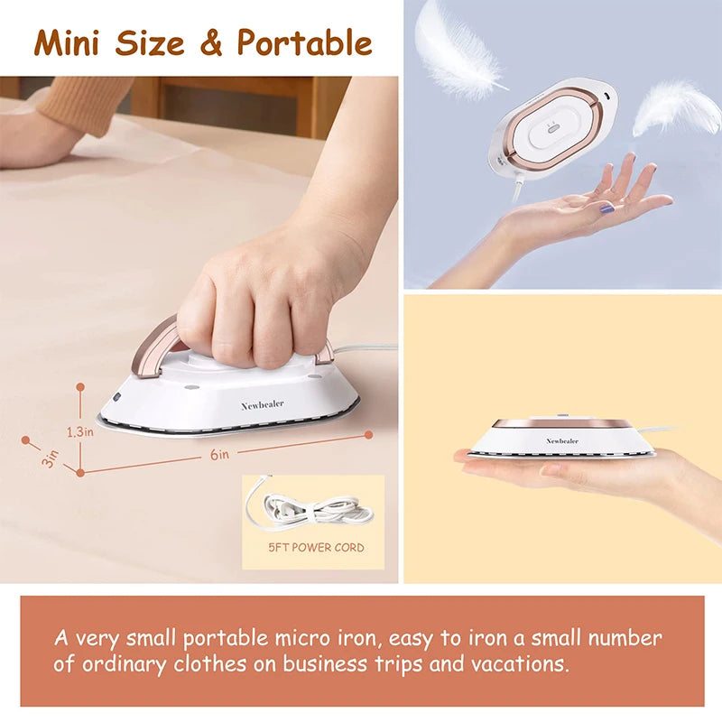 Mini Ferro Portátil Premium