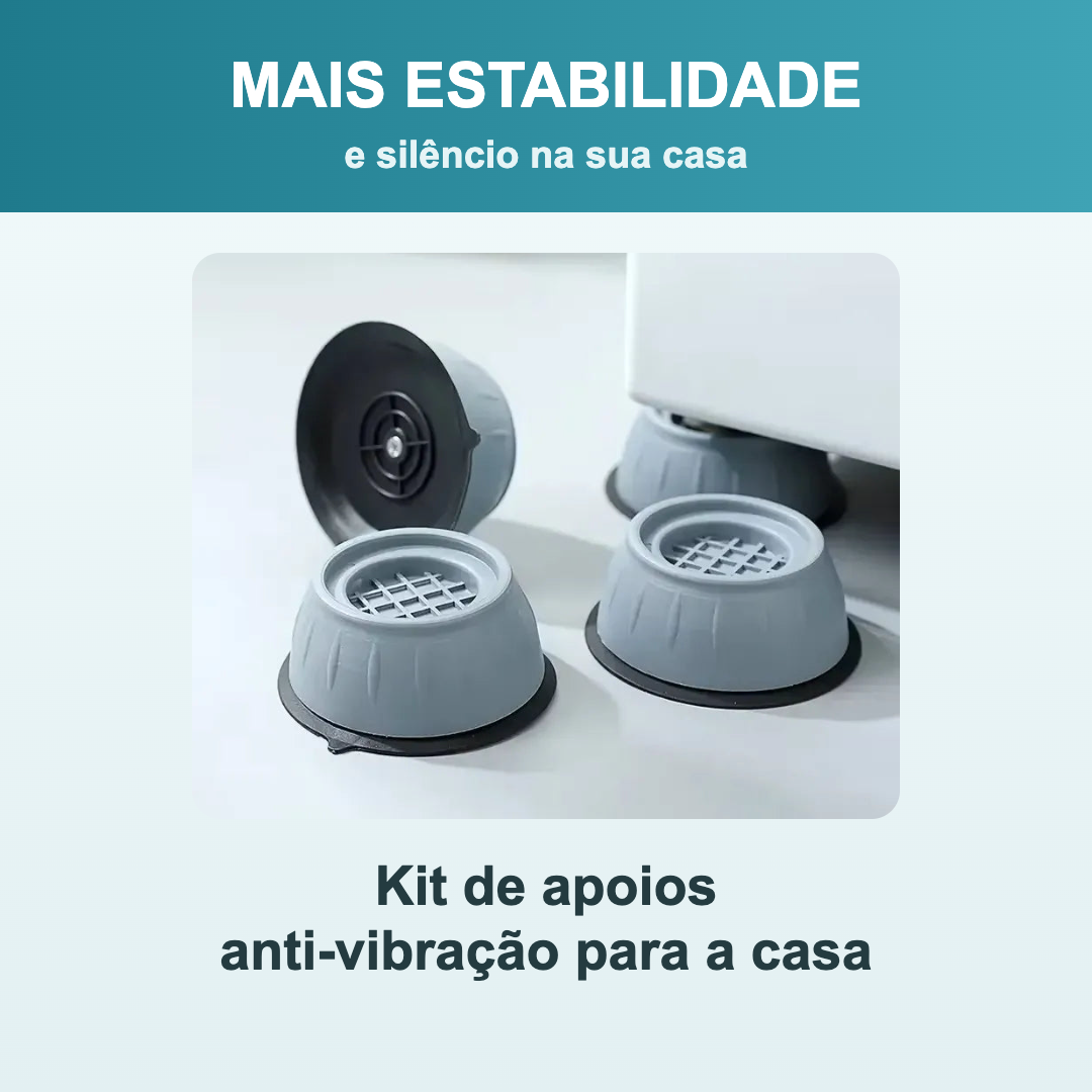 Mais estabilidade e silêncio na sua casa