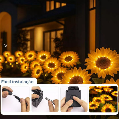 Girassol Solar LED