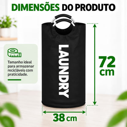 Dimensoes do Cesto Dobravel 72x38cm