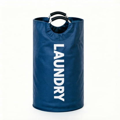 Cesto Dobravel Azul Laundry