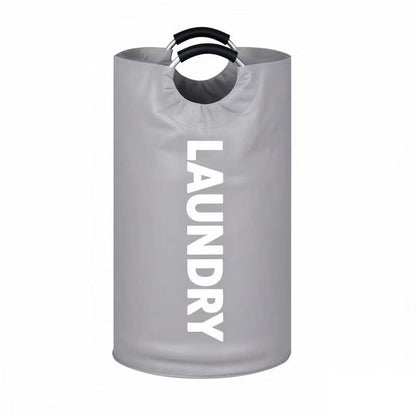 Cesto Dobravel Cinza Laundry