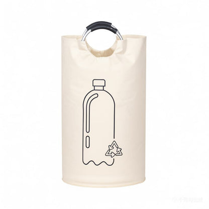 Cesto Dobravel Bege Reciclavel Garrafa